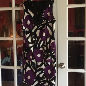 AGB Dress with brass buttons